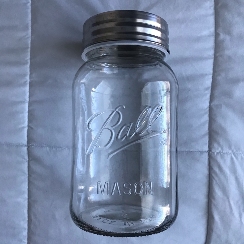 Extra large mason jar